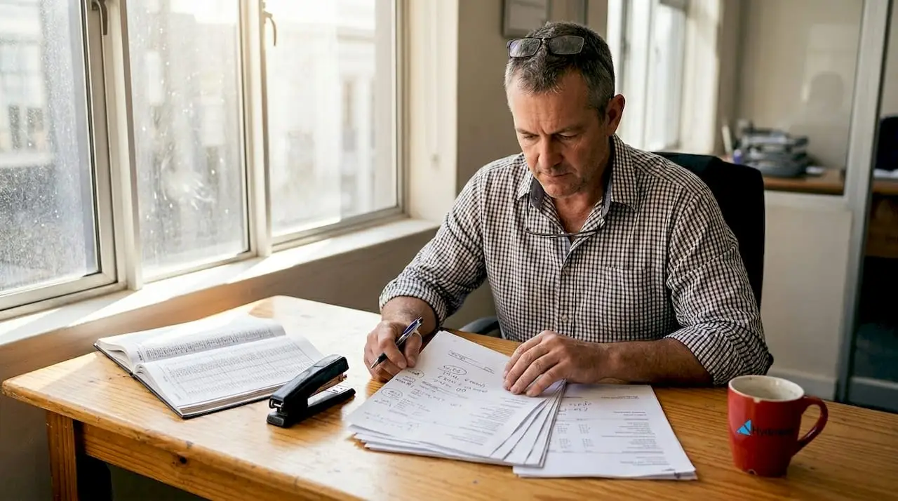 Examples of financial statements for South African Scaling Companies